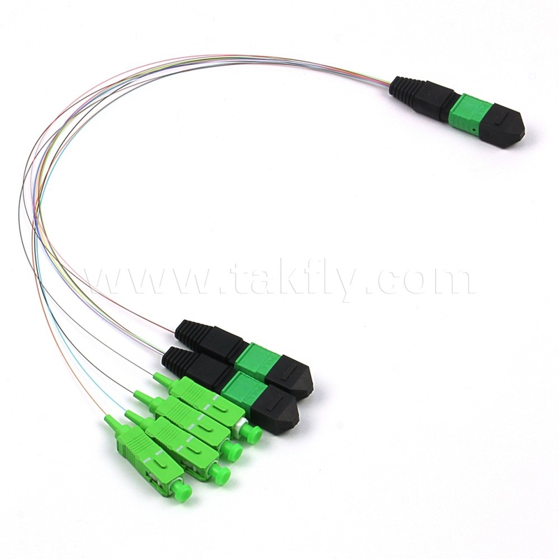 Baja pérdida de inserción MPO MTP Conector de fibra óptica estándar ≤0,35/0,7 Intercambiabilidad típica/máxima ≤ 0,2dB longitud Etc.