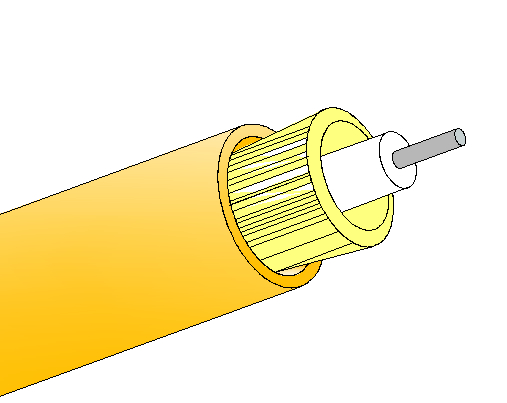 Simplex Optical Cable 2000M LSZH/PVC/PU