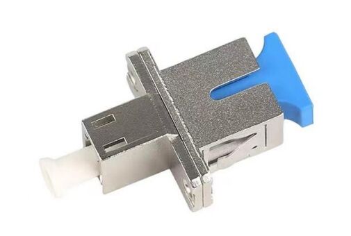 Adaptador de fibra óptica de brida de modo único y multimodo para telecomunicaciones