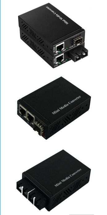 Convertidor de medios Mini 10/10011000Base-TX a 1000Base-FX