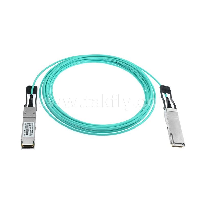 Cables ópticos activos Fibra AOC 40G QSFP+ a 40G QSFP+ para el centro de datos FTTH FTTX