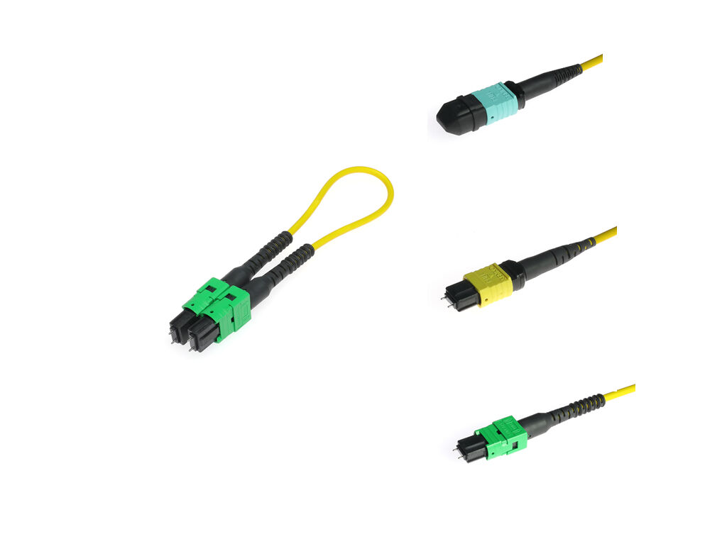 Recubrimiento en Polvo Conector MPO MTP Multimodo Solución Duradera para Aplicaciones de Centro de Datos y Telecomunicaciones