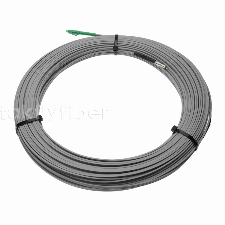Cable de Fibra Óptica SCAPC FTTH de Conectorización Previa, Tirable, Tipo Bala, 2.0x5.2mm
