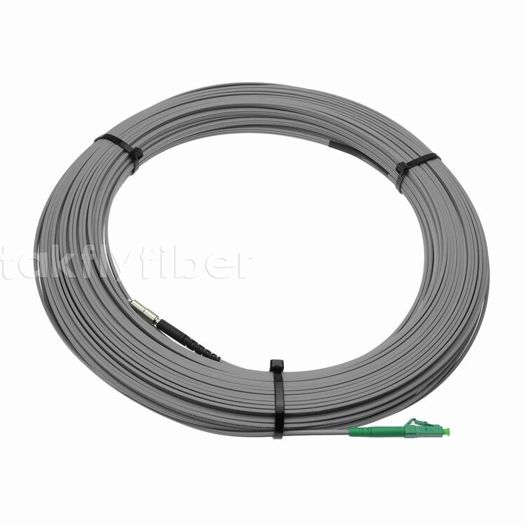 2.0*5.2mm Cable de conexión de fibra óptica FTTH extraíble SC/APC a SC/APC SM G657A2