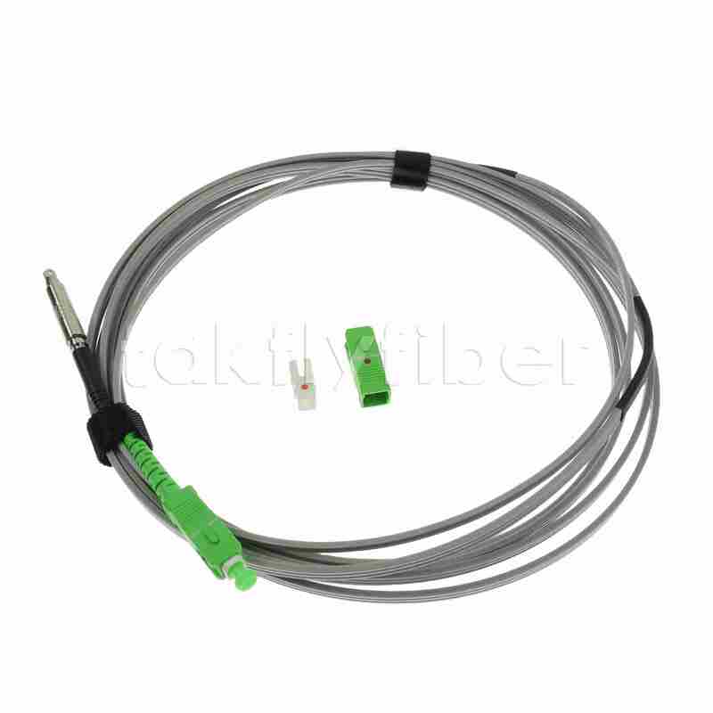 Cable de Fibra Óptica SC/APC Desmontable Tipo Bala FTTH FTTX con Chaqueta LSZH y Fibra G657A2
