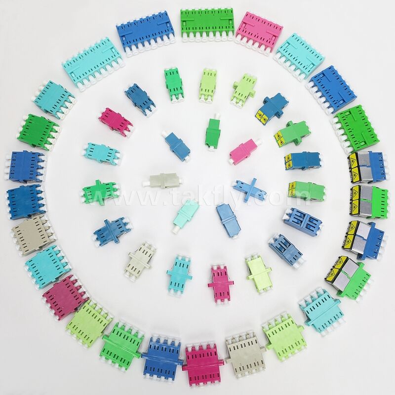 Adaptador LC Simplex/Duplex con manga de zirconio