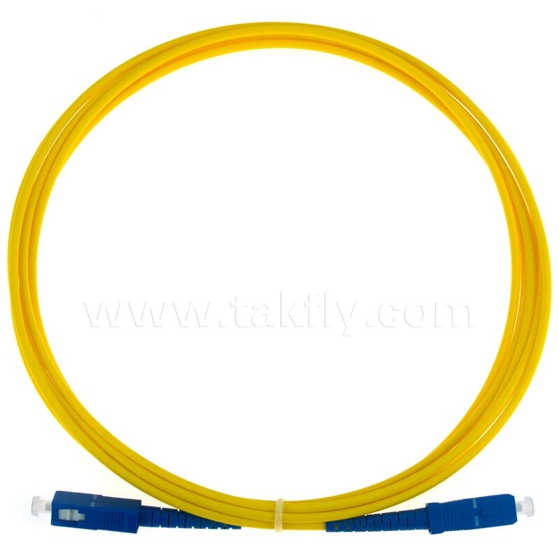 Tipo de cable de fibra óptica SC y Pigtai