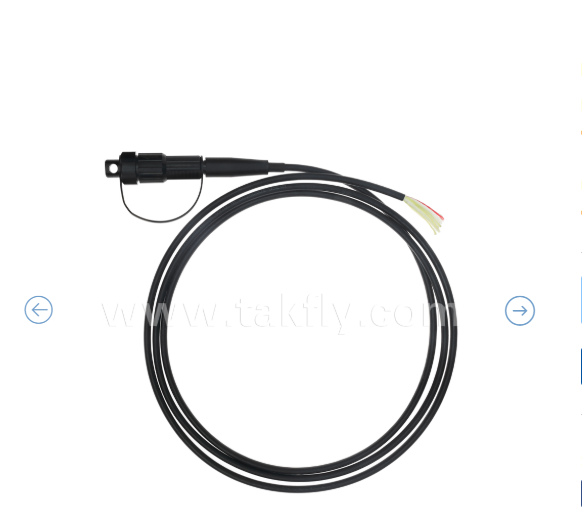Mini SC IP67 Pigtail a prueba de agua GJYFXJH, Pigtail de fibra al aire libre
