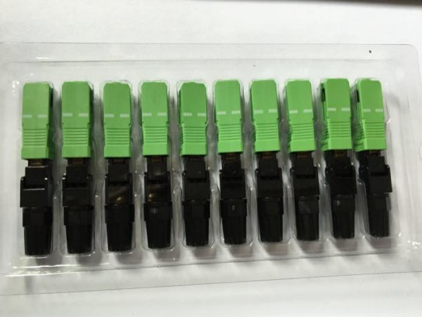 DF-5501 SC Conector rápido Prepolido, sin herramientas, para cable de caída FTTH