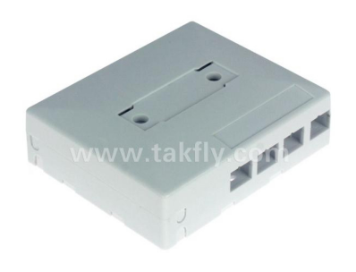 FTTH Desk Box 4 puertos montado en escritorio para telecomunicaciones de red y LAN/WAN de China