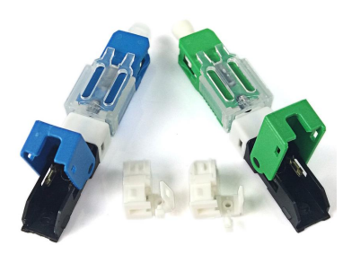 Conector de fibra mecánica instalable en campo SC APC/UPC ensamblado en campo FTTH - Tecnología preintegrada de fibra