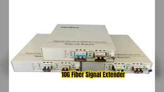 El repetidor 10G OEO extiende la señal de fibra
