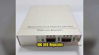 Repetidor de fibra 10G OEO SFP+ a SFP+ Impulso de red