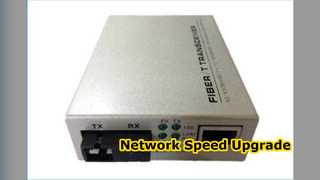 Convertidor de medios de fibra Gigabit TX a FX